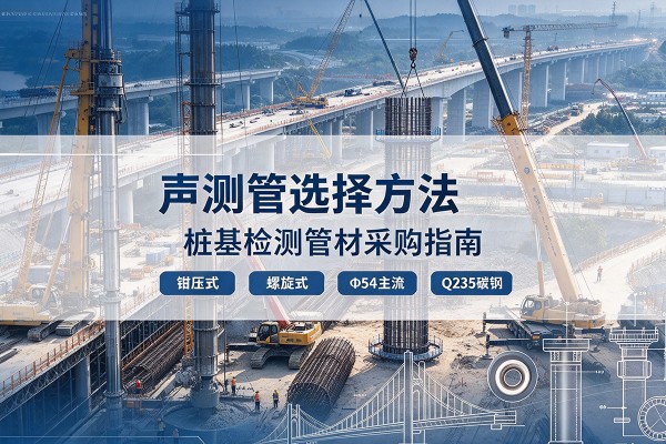 西青区声测管选型标准