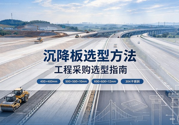 西青区沉降板选择方法