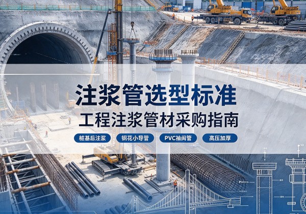 西青区注浆管选型标准